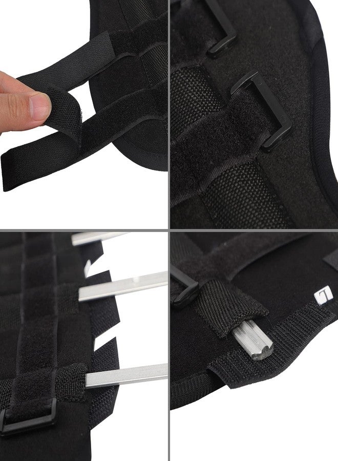 Holiberty Kids Teens Knee Brace Splint Full Leg Calf Compression Support Sleeve Stabilizer Knee Immobilizer Brace Protector ACL MCL Meniscus Tear Arthritis Pain Relief Shin Knee Night Splint Guard Wraps - Image 4